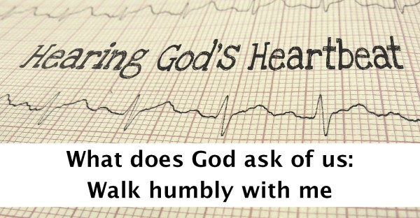 Don't give up walking humbly