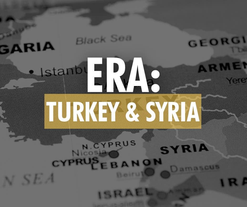 ERA: Turkey & Syria